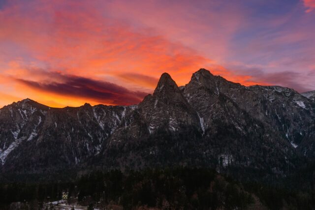 Photo best sunset spots Romania